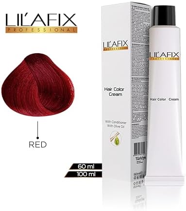 Tüp Saç Boyası 100 ml 100 Ml Kırmızı
