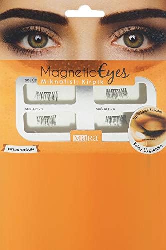 Alternative view of Mara Kozmetik Magnetic Eyes Mıknatıslı Kirpik Yoğun, Siyah