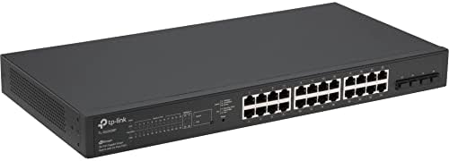 Alternative view of TL-SG2428P, JetStream 28-Port Gigabit Smart Switch with 24-Port PoE+