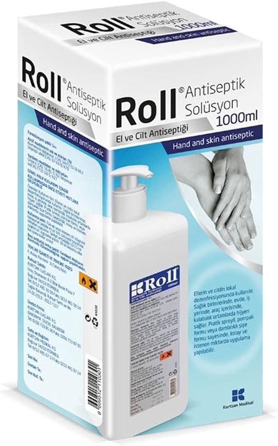 Alternative view of Roll Antiseptik Solüsyon 1 lt El Dezenfektanı