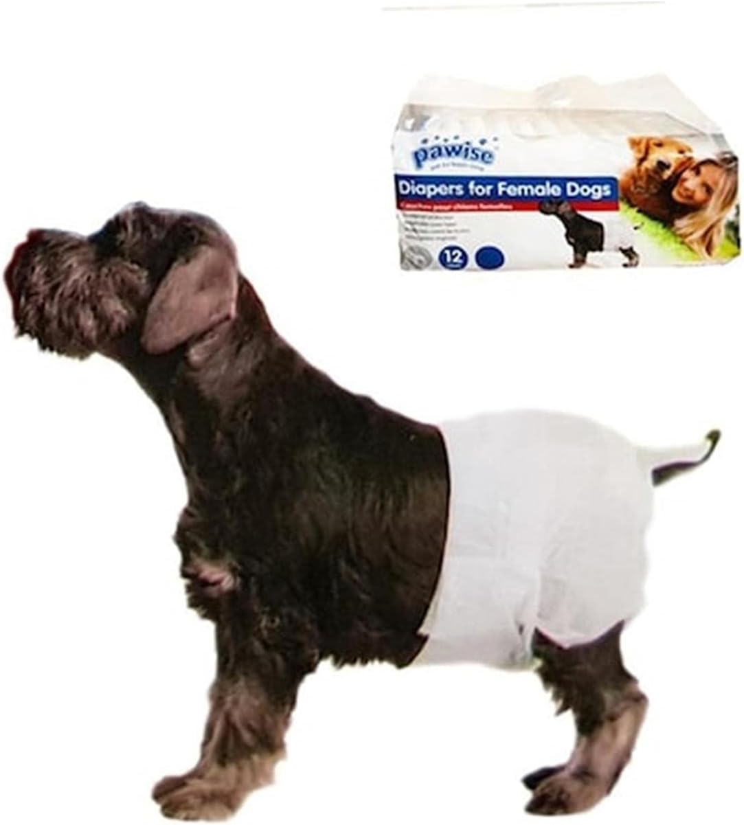 Alternative view of Pawise Köpek Alt Bağlama Bezi XL Boy 12 Adet