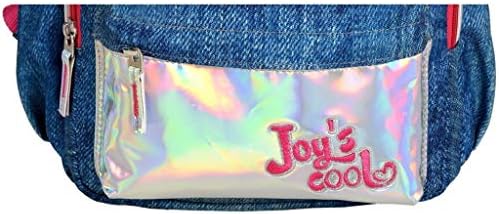 Alternative view of Yaygan Joy's Denim Parlak Melek Kanatlı Anaokulu Sırt Çantası Kız Çocuk