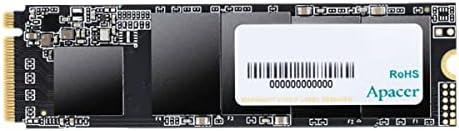 Alternative view of Apacer AS2280P4 256GB 2100/1300MB/s NVMe PCIe Gen3x4 M.2 SSD Disk (AP256GAS2280P4-1)
