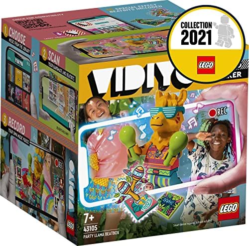 VIDIYO Party Llama BeatBox 43105 - Müzik Seven Çocuklar İçin Yaratıcılığı Teşvik Eden Oyuncak Yapım Seti (82 Parça)