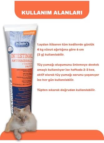 Alternative view of Dr. Clauder's Anti Hairball Tüy Yumağı Kontrol Kedi Macunu 100 g