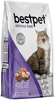 Alternative view of Bestpet Tavuklu Kuzulu ve Balıklı Mix Yetişkin Kedi Maması 15 kg