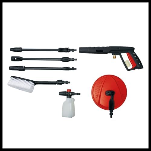 Yüksek Basınçlı Yıkama Makinesi TE-HP 140 (1.900 W, maks. 140 bar, modüler hızlı bağlantı sistemi, yüksek basınç hortumu, tabanca, lans, çeşitli nozullar, fırça, sprey kabı dahil) - 4140760