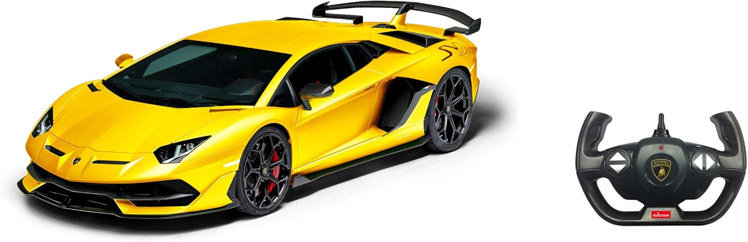 1:14 Uzaktan Kumandalı Lamborghini Aventador Araba 34 cm. - Turuncu