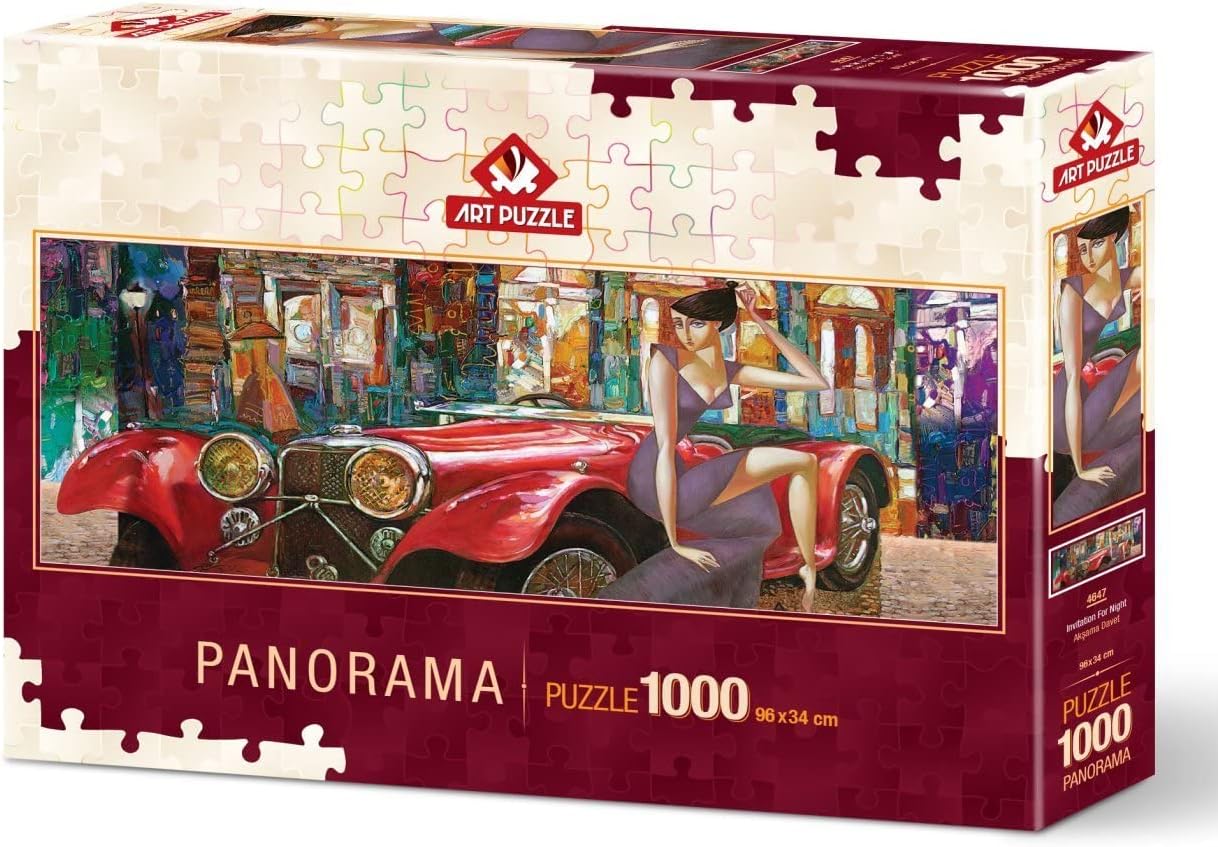 Alternative view of 1000 Parça Panorama Puzzle : Akşama Davet