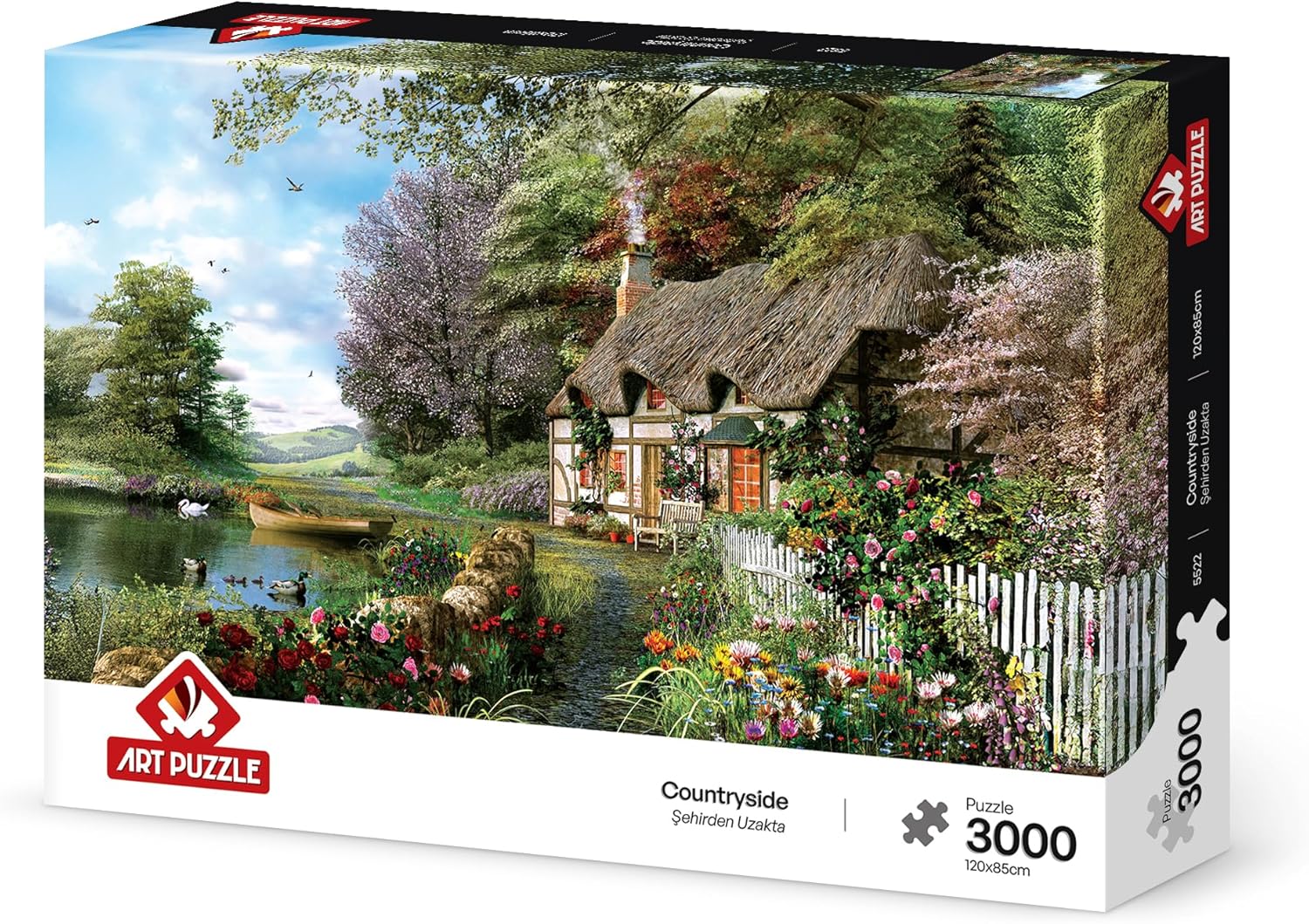Şehirden Uzakta 3000 Parça Puzzle