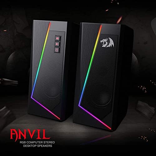 Alternative view of Redragon GS520 Anvil Rgb 2.0 Kablolu 2x3w Speaker