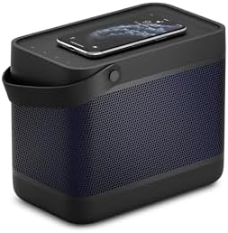 & OLUFSEN Beolit 20 - Taşınabilir Bluetooth Hoparlör - Kablosuz Şarj Pedli, 3.5mm jak çıkışlı - Siyah