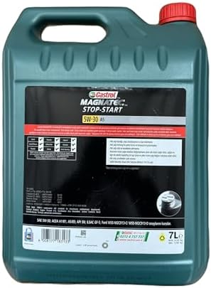Castrol Magnatec Stop-Start 5W/30 A5 7 Lt Tam Sentetik Motor Yağı