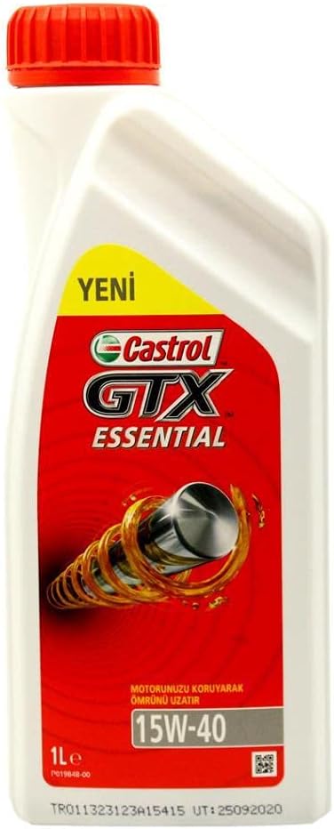Castrol GTX 15W/40 A3/B3 1 Lt Mineral Dizel Motor Yağı