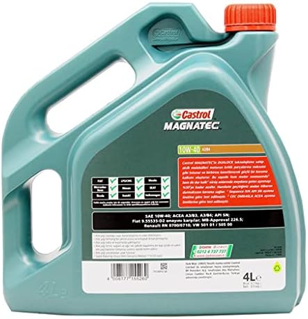 Castrol Magnatec 10W-40 A3/B4 4 lt Motor Yağı