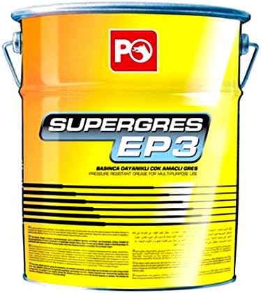 PO Petrol Ofisi Super Gres Ep 3 16 Kg Lityum Sabunlu Yüksek Performanslı Gres