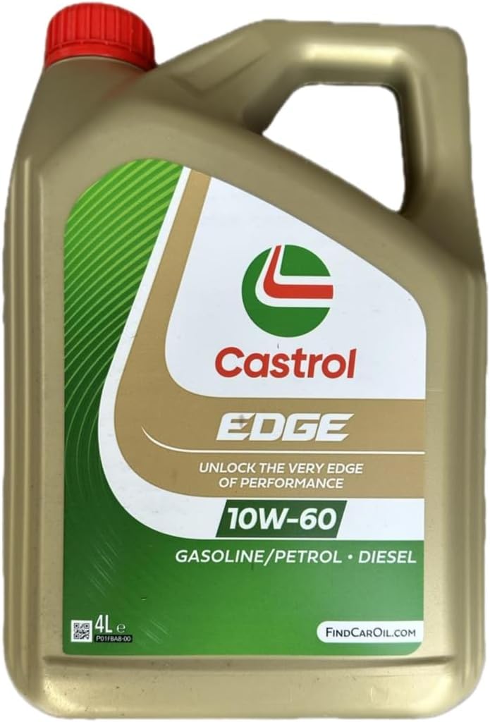 Castrol Edge Supercar Titanium FST 10W/60 4 Lt Tam Sentetik Motor Yağı