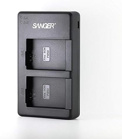 Alternative view of NP-FW50 Uyumlu İkili USB Şarj Aleti