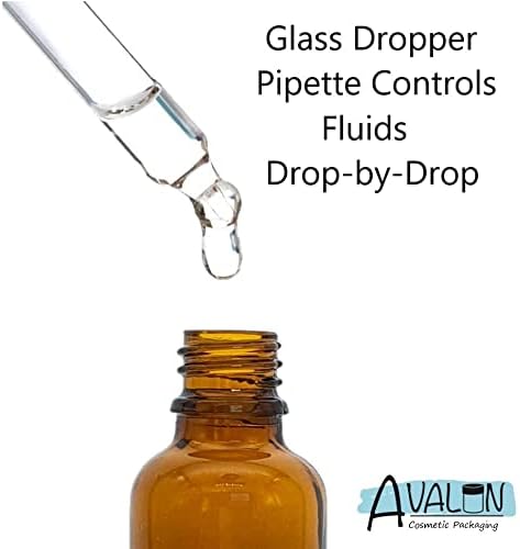 Alternative view of 100 ml Cam Damlalıklı Şişeler - 4'lü Paket - Kurcalamaya Dayanıklı Yakalı Cam Pipetler - UV Korumalı, Sızdırmaz Tasarım, Seyahat için İdeal, Doldurulabilir - Aromaterapi, Kendin Yap Güzellik ve