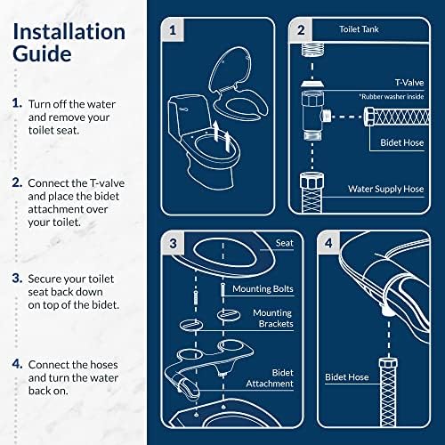Alternative view of Bio Bidet by SlimTwist Tatlı Su Sprey Bide Eklentisi Tuvalet, Beyaz, Elektriksiz, Kolay Kurulum