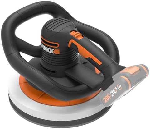 WORX WX856.9 20Volt 254MM Şarjlı Orbital Polisaj Makinesi (Akü Dahil Değildir)