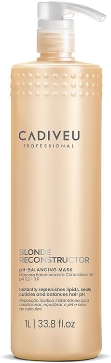 Alternative view of Cadıveu Cadiveu Blonde Reconstructor pH Dengeleyici Maske 1000 ml