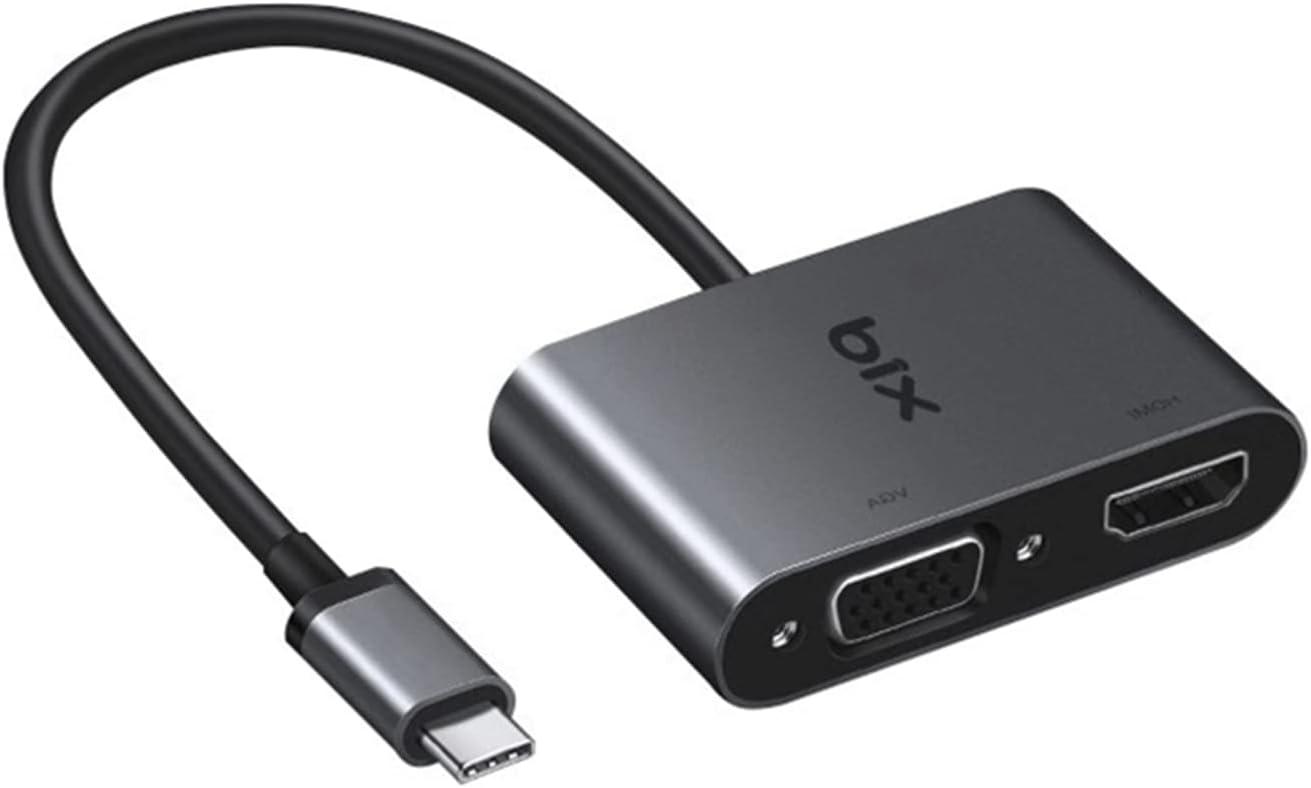 Alternative view of Bix BX14HB USB-C 3.1 HDMI VGA MacBook Uyumlu Çoklu Port Çevirici Adaptör Hub 4K Destekli Taşınabilir