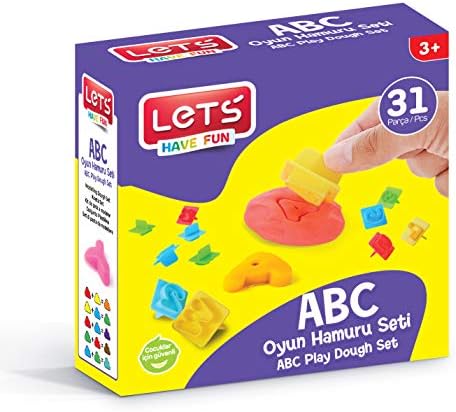 Oyun Hamuru ABC Seti 31 Parça (L9105)