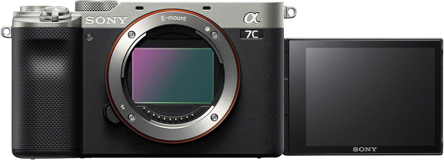 I Alpha 7C Body| Full-Frame Aynasız Fotoğraf Makinesi (Ekstra küçük boyut, 24.2Mp çözünürlük, 4K video kayıt)