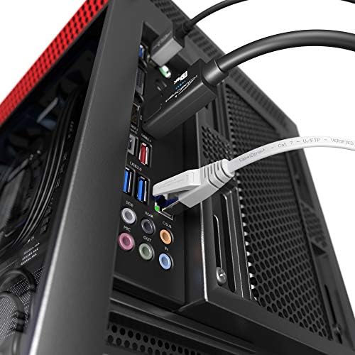 – LAN kablosu düz, kırılmaz yapı – 20m (CAT7 kablo, 10 Gbit/s, özellikle esnek ve kurulum kablosu olarak uygun, maksimum fiber optik hız,, beyaz)