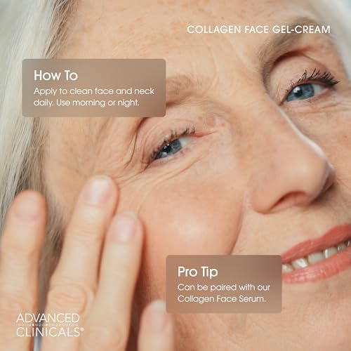 Advanced Clinicals Bitki Bazlı Kolajen Yüz Kremi 59ML