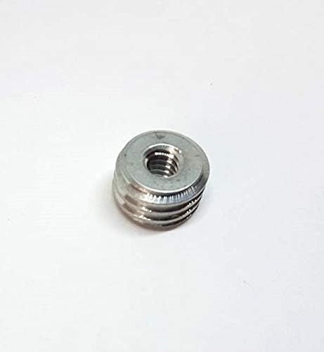ayex 1/4 inç Vidasını 5/8 İnçe Dönüştürücü Vida Adaptörü Gümüş