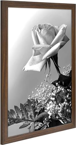 Alternative view of Maun içinde 12x18 Poster Çerçevesi - Tasarlanmış Ahşap Çerçeve ve Cilalı Pleksiglas Kapaklı Fotoğraf Çerçevesi - Dahili Asma Donanımı ile Duvar için Yatay ve Dikey Formatlar
