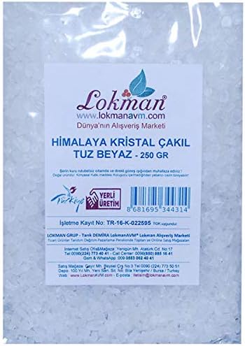 Alternative view of LokmanAVM Tuz Karabiber Değirmeni Yeşil + Himalaya Çakıl Tuz Beyaz 250 Gr