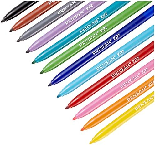 Kidz Keçeli Boya Kalemi 12 Renk - PE34020KK12R