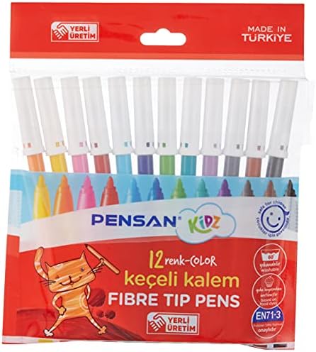 Alternative view of Kidz Keçeli Boya Kalemi 12 Renk - PE34020KK12R