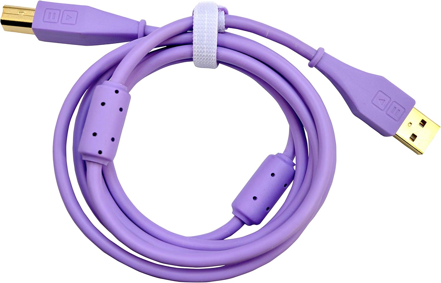 Alternative view of DJ TechTools Chroma USB-A to B - 1.5mt | Straight Purple