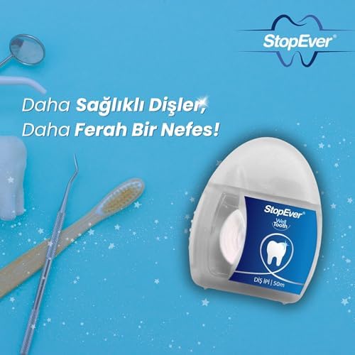 Alternative view of StopEver Diş İpi 2'li Paket (2 x 50m) – Mumlu ve Kaygan Yapı