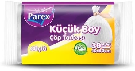 Ekonomik Mini Boy Çöp Torbası 30'lu