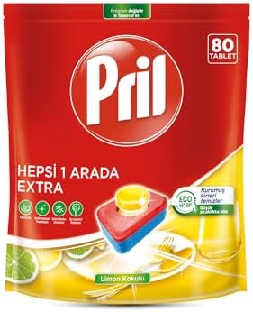 Alternative view of Pril Hepsi Bir Arada Tablet Bulaşık Deterjanı 80 Yıkama, 80 tablet