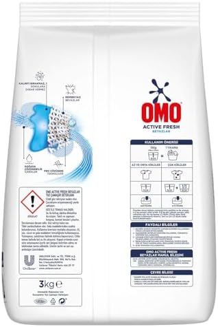 Fresh Beyazlar 20 yıkama Toz Çamaşır Deterjanı 3 Kg