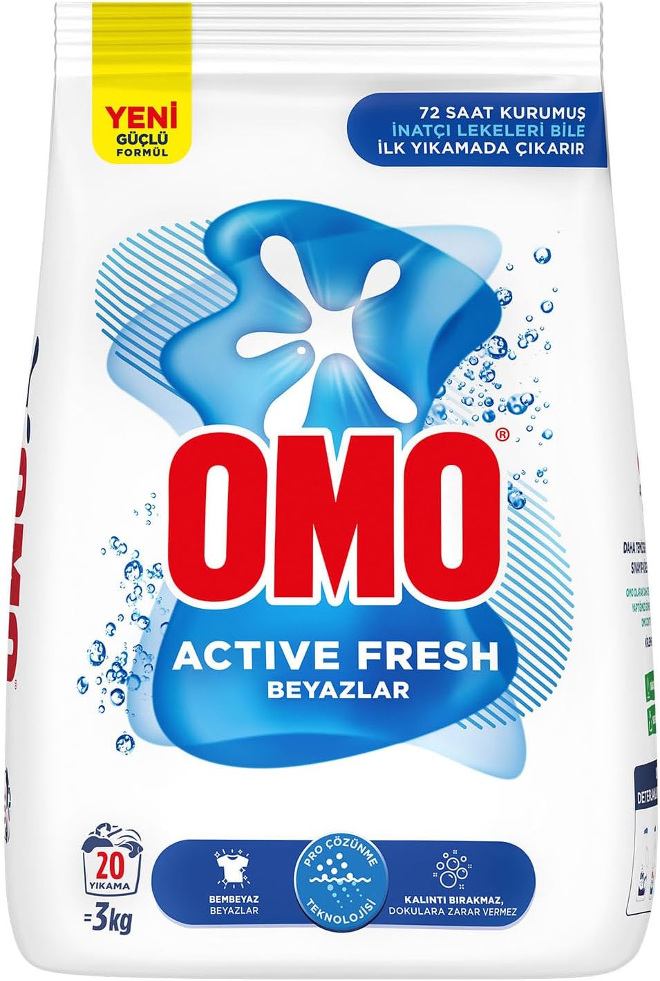 Alternative view of Fresh Beyazlar 20 yıkama Toz Çamaşır Deterjanı 3 Kg