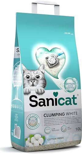 Alternative view of Sanicat Clumping Topaklanan Kedi Kumu (Koton Ferahlığı) 10L