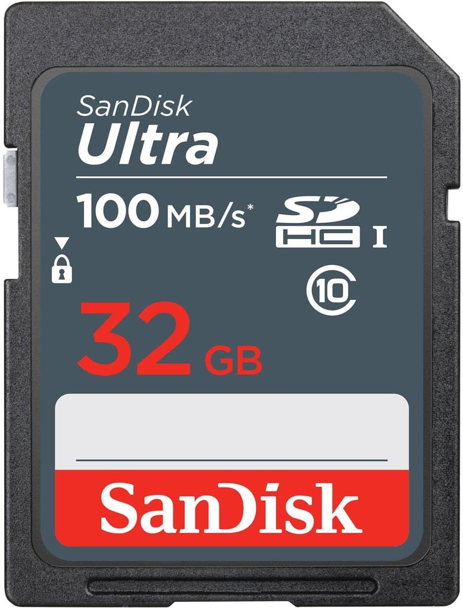 Ultra 32GB SDHC Memory Card 100MB/s