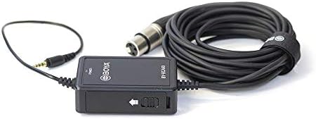 Alternative view of Boya BY-BCA60 48V Phantom Mobil XLR Mikrofon Kablo, standart