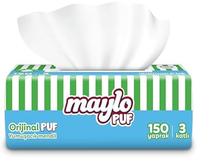 Alternative view of Maylo Puf Mendil 150'li