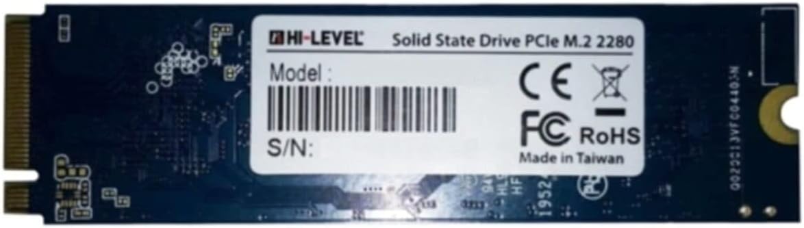 Alternative view of HI-LEVEL 1TB M2 NVMe PCIe SSD 3300-3100MB/s