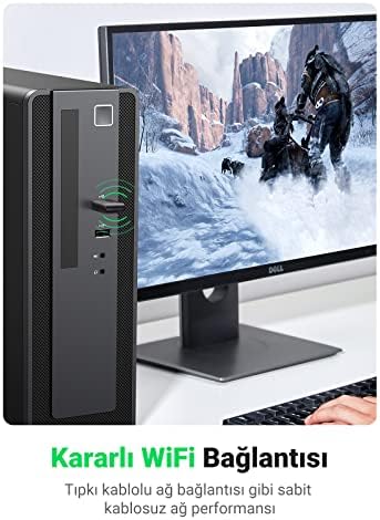 2.4 ve 5 GHz Dual Band USB Wi-Fi Alıcı Ağ Adaptörü