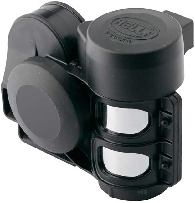 Alternative view of Korna Ca26-12V - 115Db(A) - Frekans Aralığı: 520/660Hz - Yüksek Ses - Elektrikli Pnömatik - Ece Onaylı - Gövde Rengi: Siyah - Miktar: 1 Horn