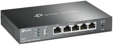 Alternative view of ER605; Omada Gigabit VPN Router